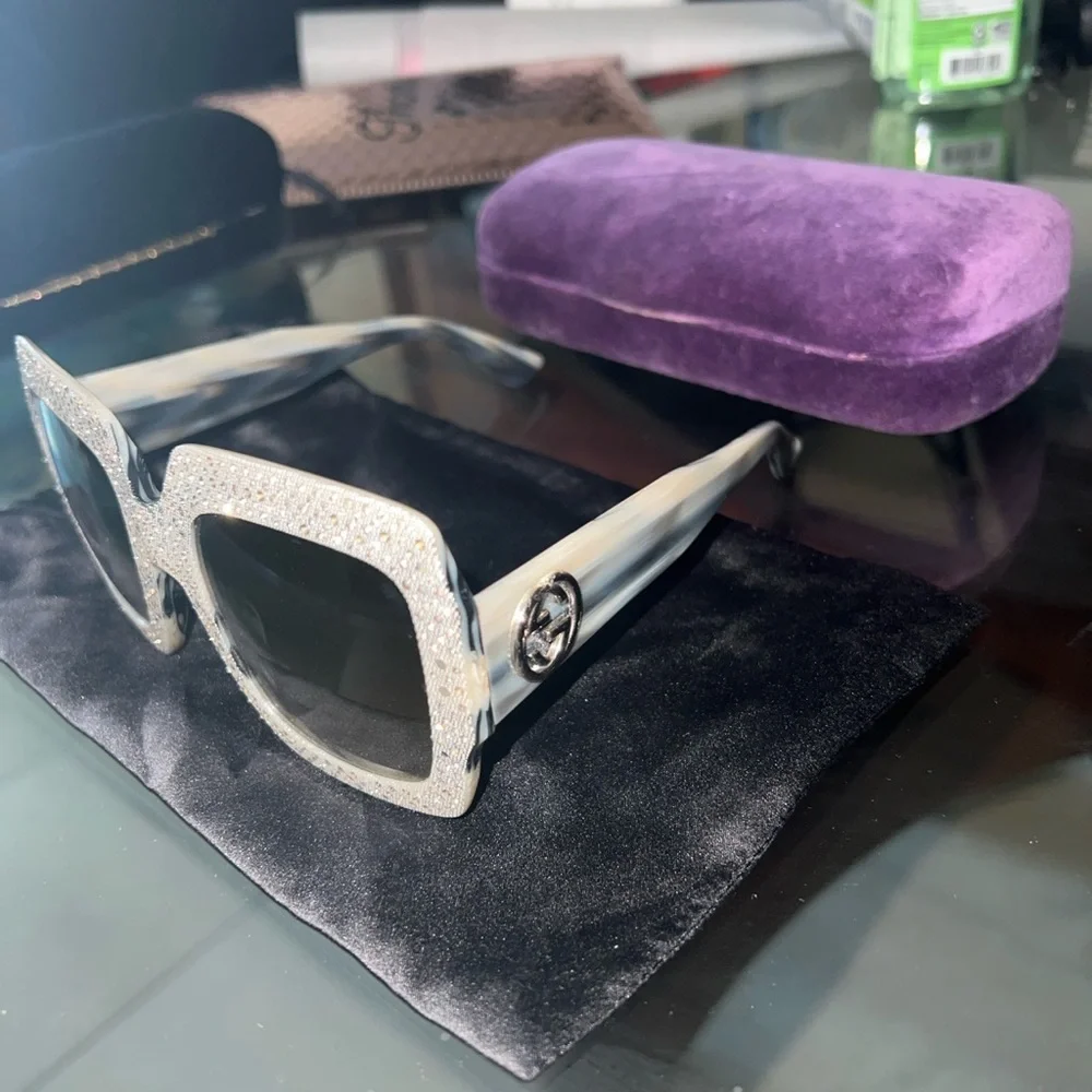 Authentic Gucci Bling sunglasses